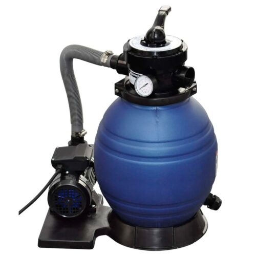 2pcs Sand Filter Pump 400W 11000LPH Above Ground Swimming Pools Cleaning - Image 2