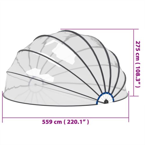 Pool Dome 559x275cm - Image 9