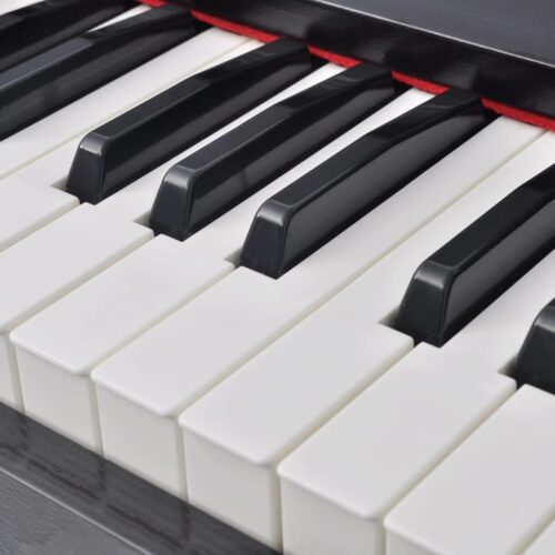 88-Key Digital Piano with Pedals Black Melamine Board - Image 3
