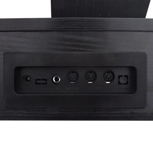 88-Key Digital Piano with Pedals Black Melamine Board - Image 7