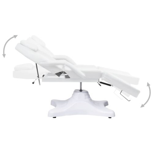 Massage Table White 180x62x(86.5-118)cm - Image 3