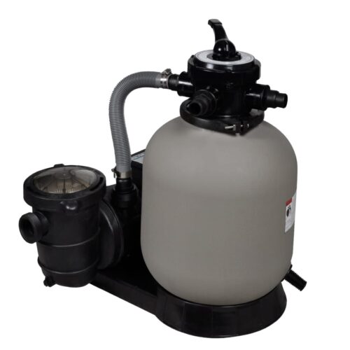 2pcs Sand Filter Pump 600W 17000LPH Above Ground Swimming Pools Cleaning - Image 2