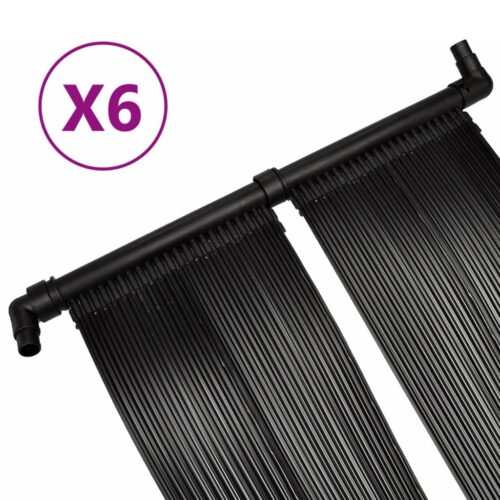Solar Pool Heater Panel 6pcs 80x620cm - Image 2