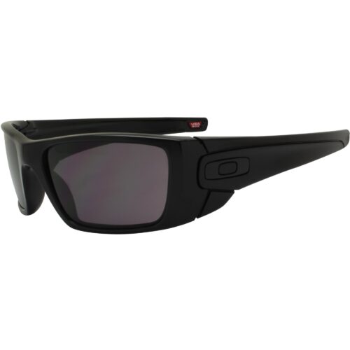 Ex Display Oakley OO 9096-01 Fuel Cell Polished Black Warm Grey Mens Sunglasses