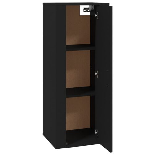 Wall Mounted TV Cabinet Black 40x34.5x100cm - Image 7
