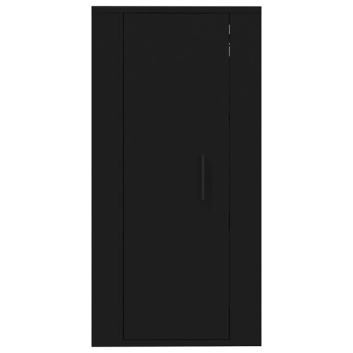 Wall Mounted TV Cabinet Black 40x34.5x80cm - Image 5