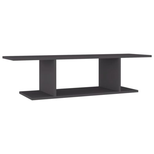 Wall Mounted TV Cabinet Grey 103x30x26.5cm