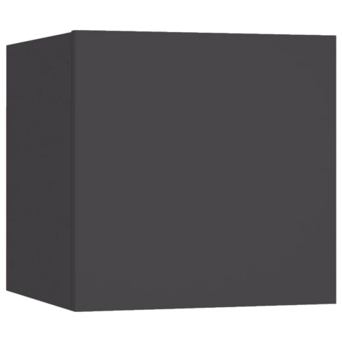 Wall-Mounted TV Cabinet Grey 30.5x30x30cm