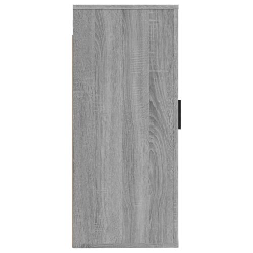 Wall Mounted TV Cabinet Grey Sonoma 40x34.5x80cm - Image 6
