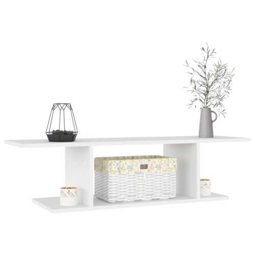 Wall Mounted TV Cabinet White 103x30x26.5cm - Image 3