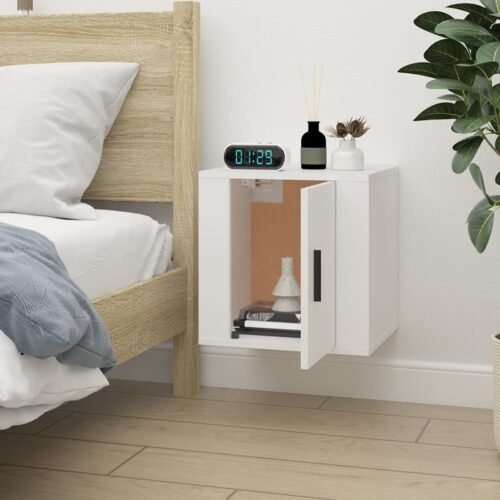 Wall Mounted TV Cabinet White 40x34.5x40cm - Image 4