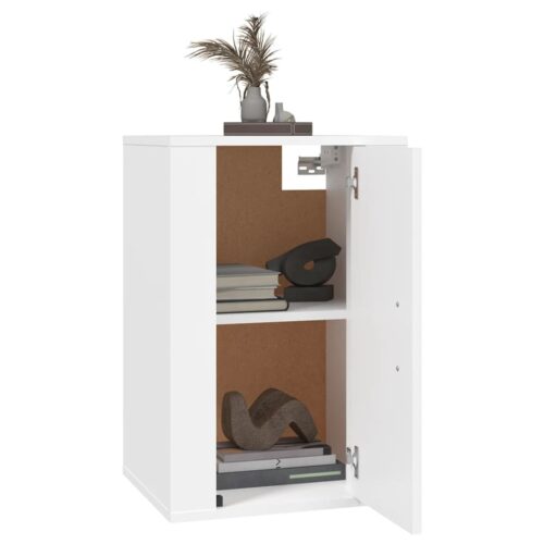 Wall Mounted TV Cabinet White 40x34.5x60cm - Image 3