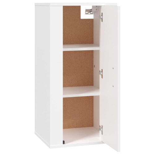 Wall Mounted TV Cabinet White 40x34.5x80cm - Image 7