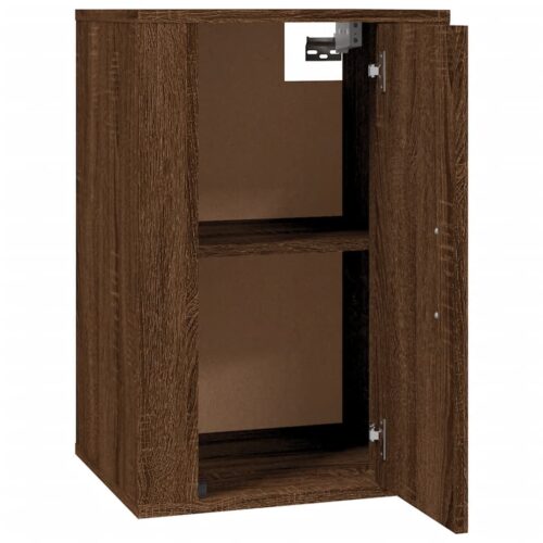 Wall Mounted TV Cabinets 2pcs Brown Oak 40x34.5x60cm - Image 8