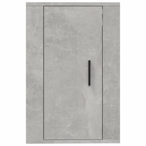 Wall Mounted TV Cabinets 2pcs Concrete Grey 40x34.5x60cm - Image 5
