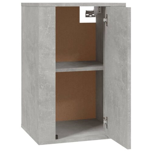 Wall Mounted TV Cabinets 2pcs Concrete Grey 40x34.5x60cm - Image 7