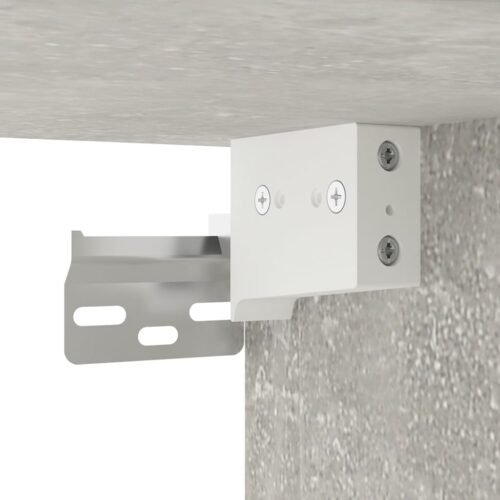 Wall Mounted TV Cabinets 2pcs Concrete Grey 40x34.5x60cm - Image 9