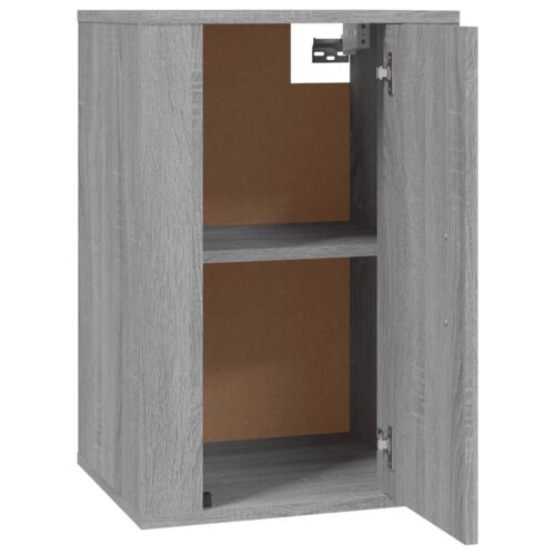 Wall Mounted TV Cabinets 2pcs Grey Sonoma 40x34.5x60cm - Image 8