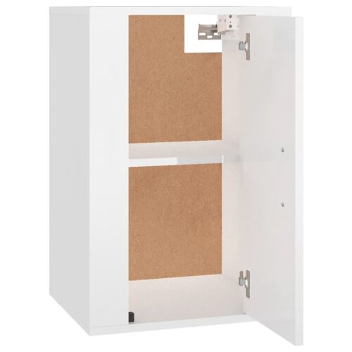 Wall Mounted TV Cabinets 2pcs High Gloss White 40x34.5x60cm - Image 8