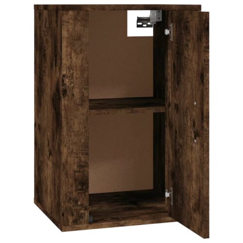 Wall Mounted TV Cabinets 2pcs Smoked Oak 40x34.5x60cm - Image 7