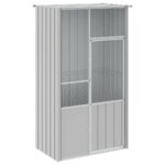 Bird Cage Grey 115x78x200cm Galvanised Steel