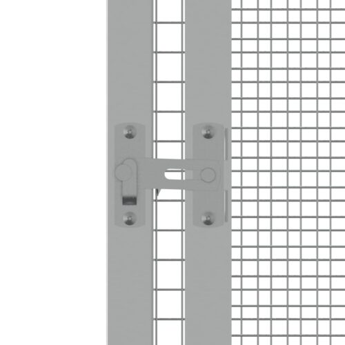 Bird Cage Grey 213.5x217.5x211.5cm Galvanised Steel - Image 5