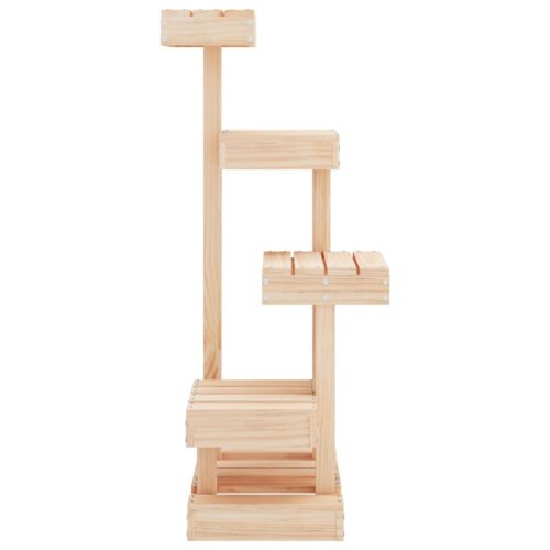 Cat Tree 45.5x49x103cm Solid Pine Wood - Image 4