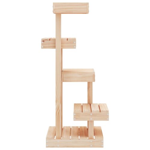 Cat Tree 45.5x49x103cm Solid Pine Wood - Image 5