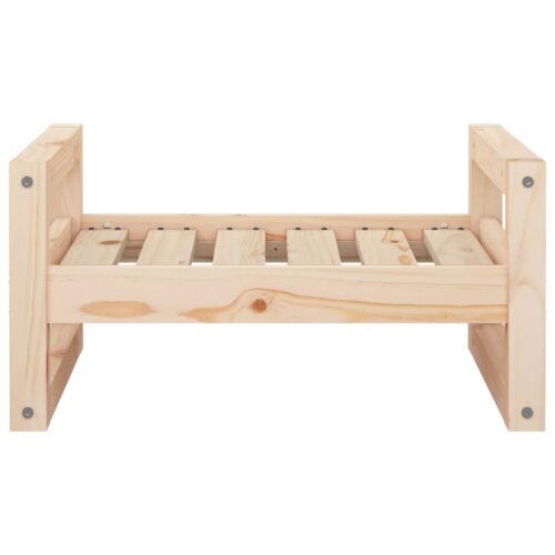 Dog Bed 55.5x45.5x28cm Solid Pine Wood - Image 5