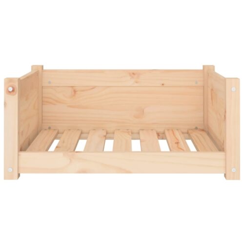 Dog Bed 65.5x50.5x28cm Solid Pine Wood - Image 5