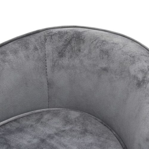 Dog Sofa Grey 69x49x40cm Plush - Image 7