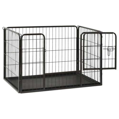 Puppy Playpen Steel 91.5x59x61cm - Image 3