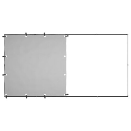 Dog Kennel Black 2.42m² Steel - Image 4