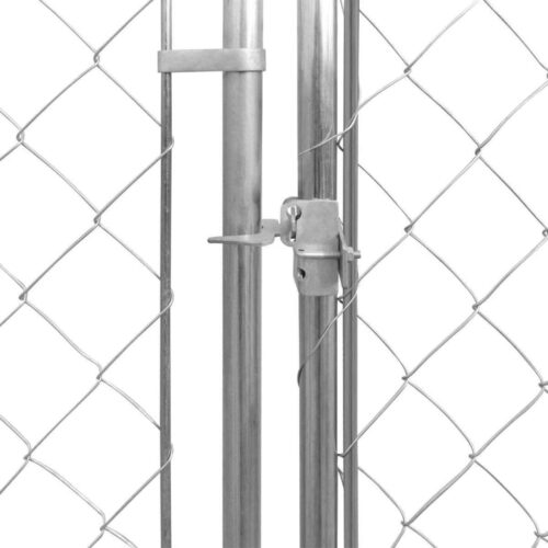 Outdoor Dog Kennel with Canopy Top 193x193x225cm - Image 4