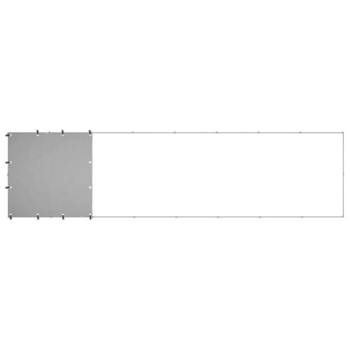 Dog Kennel Silver 4.84m² Steel - Image 4