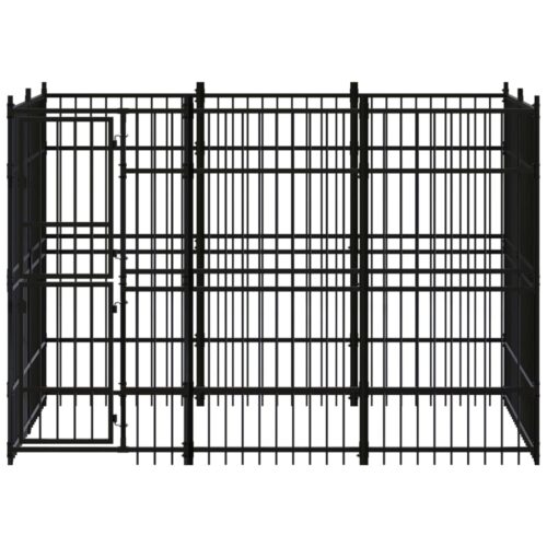 Outdoor Dog Kennel Steel 5.53m² - Image 2