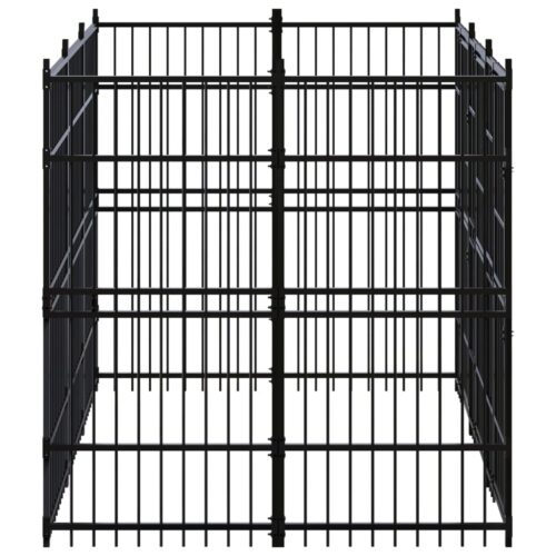 Outdoor Dog Kennel Steel 5.53m² - Image 3