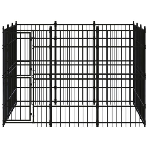 Outdoor Dog Kennel Steel 8.29m² - Image 2