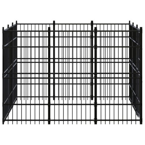 Outdoor Dog Kennel Steel 8.29m² - Image 3