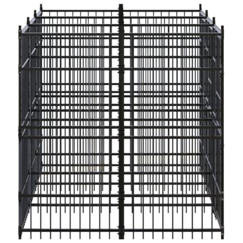 Outdoor Dog Kennel Steel 5.53m² - Image 3
