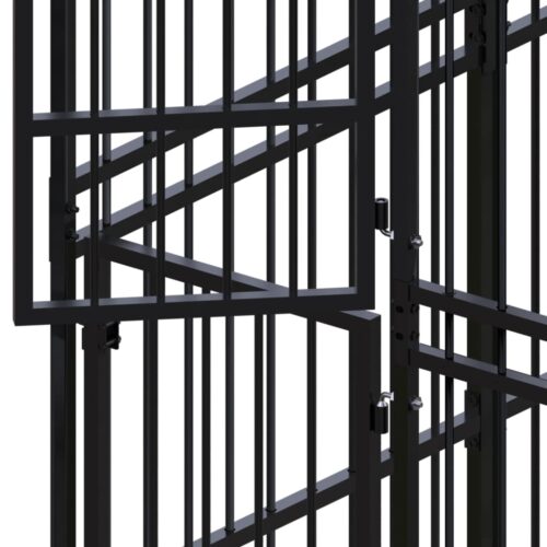 Outdoor Dog Kennel Steel 13.82m² - Image 5