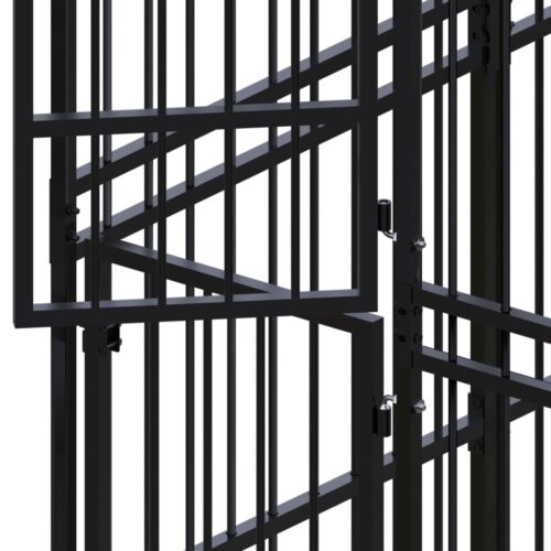 Outdoor Dog Kennel Steel 18.43m² - Image 5