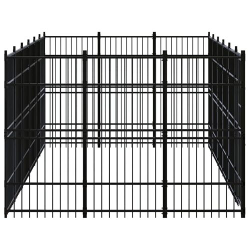 Outdoor Dog Kennel Steel 16.59m² - Image 3