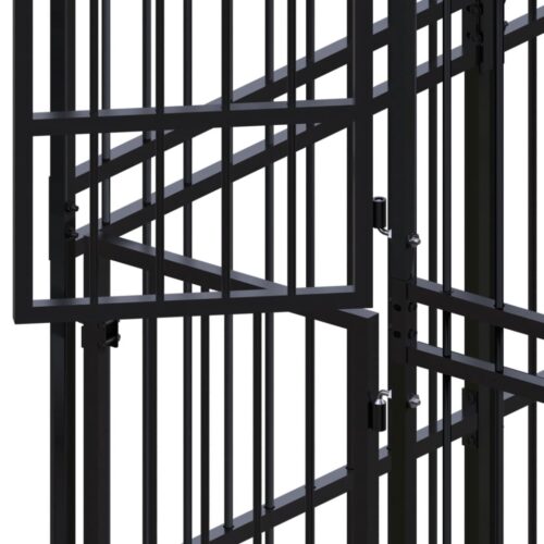 Outdoor Dog Kennel Steel 16.59m² - Image 5