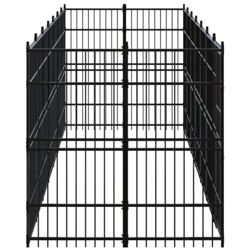 Outdoor Dog Kennel Steel 12.9m² - Image 3