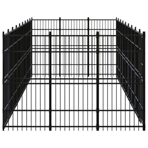 Outdoor Dog Kennel Steel 24.88m² - Image 3