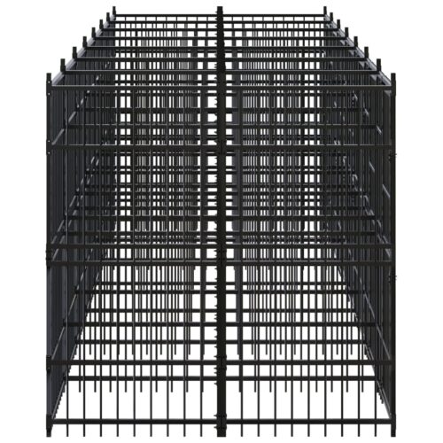 Outdoor Dog Kennel Steel 12.9m² - Image 3