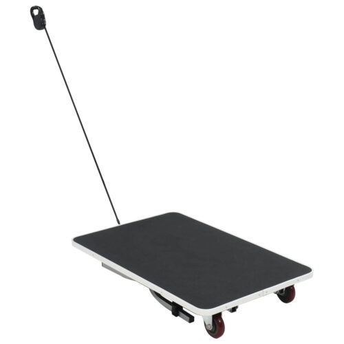 Portable Dog Grooming Table with Castors - Image 2