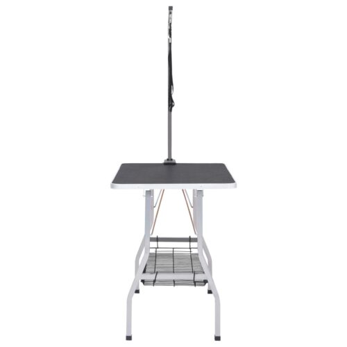 Adjustable Dog Grooming Table with 2 Loops Basket - Image 4
