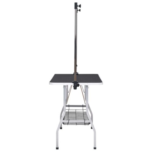 Adjustable Dog Grooming Table with 2 Loops Basket - Image 4